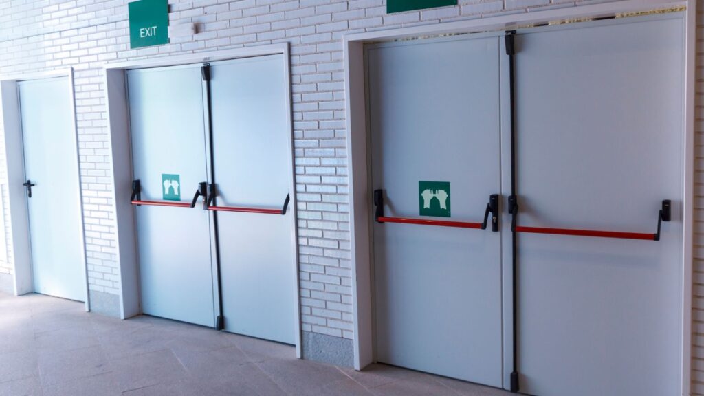 Puerta cortafuegos Móstoles instalación