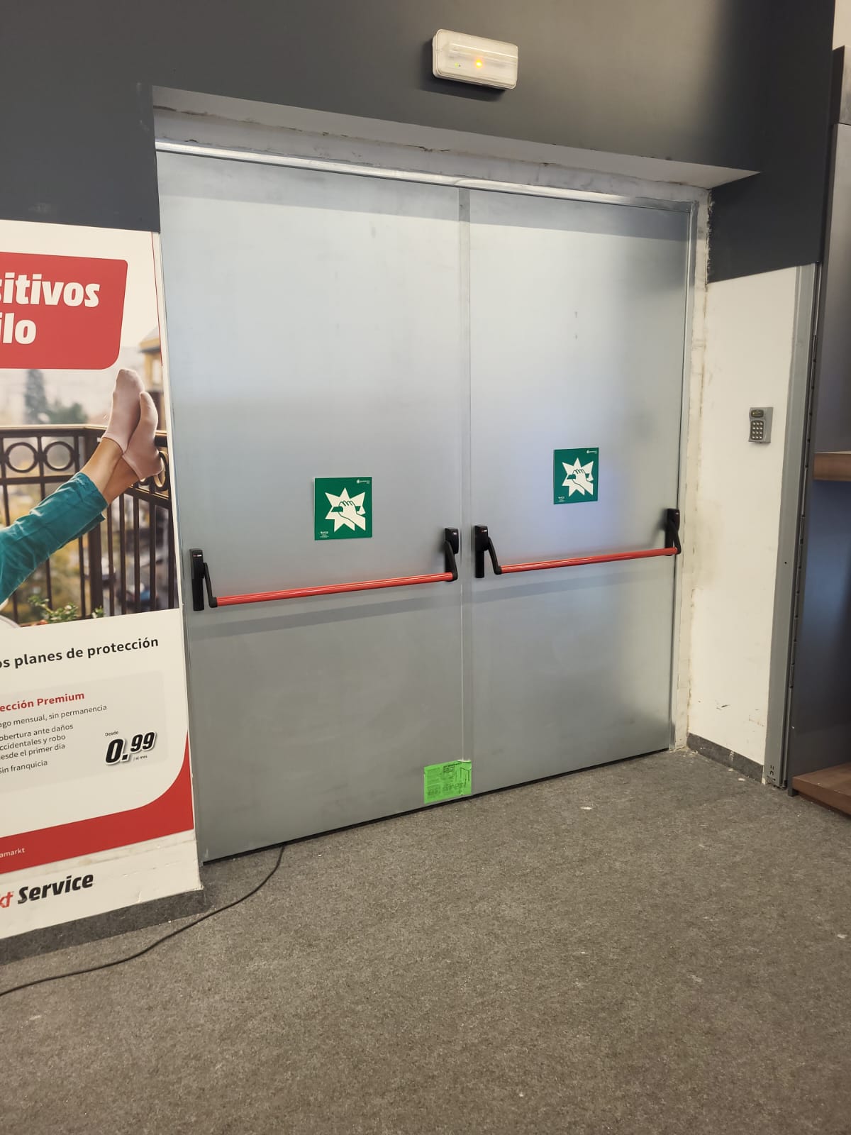 Puerta cortafuegos instalación Móstoles