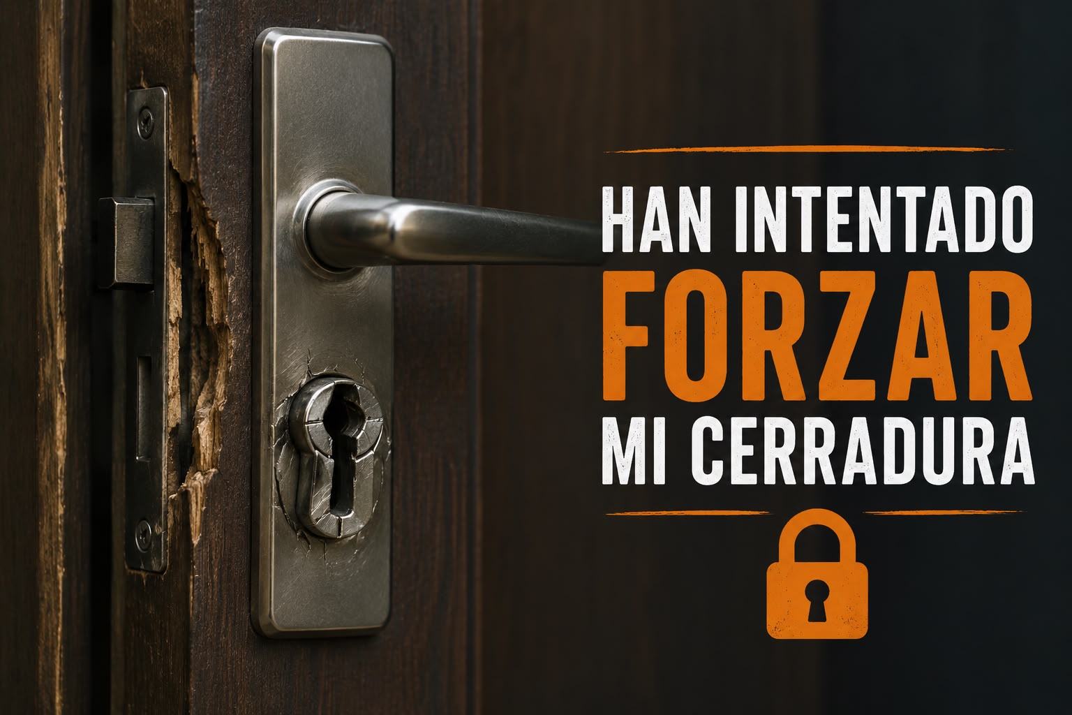 Han Intentado Forzar mi Cerradura: Qué Hacer Paso a Paso